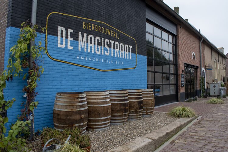 Spoelkeuken bij bierbrouwer
