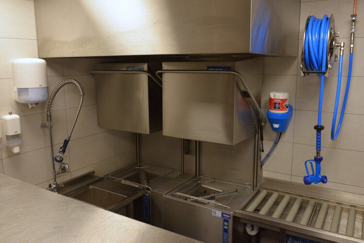 Afwaskeuken pannenkoekrestaurant